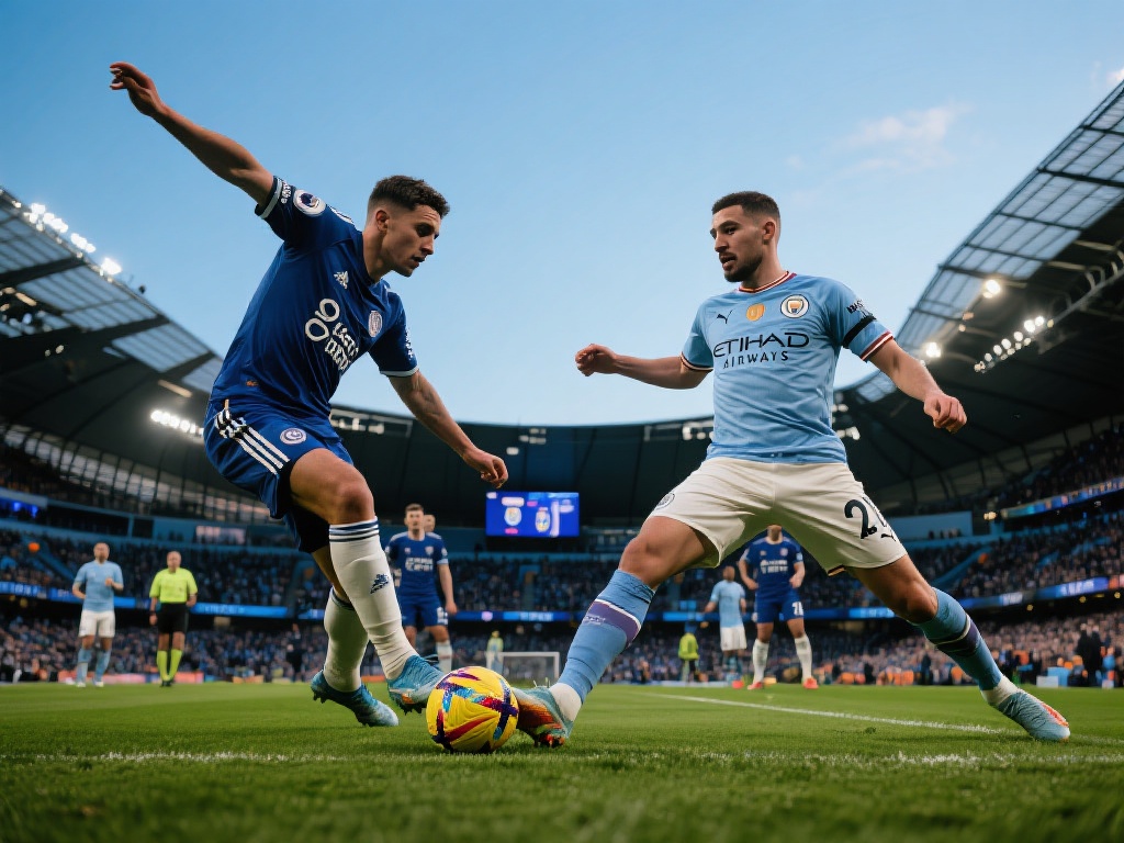 足球的激情从未消退，当英超与曼城正面交锋