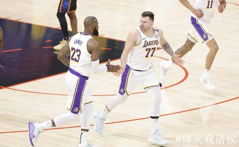 湖人东契奇组合净效率+13.5，詹姆斯替换后跌至-13.1